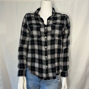 Flannel button down shirt